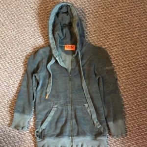 Juicy Couture Camo Zip Up Sweatshirt